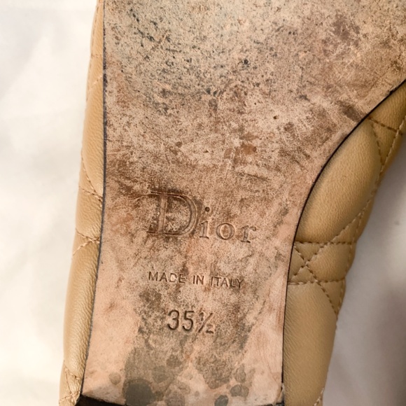 Dior CD Ballet Flats - Two Tone size 5.5US - Picture 5 of 6